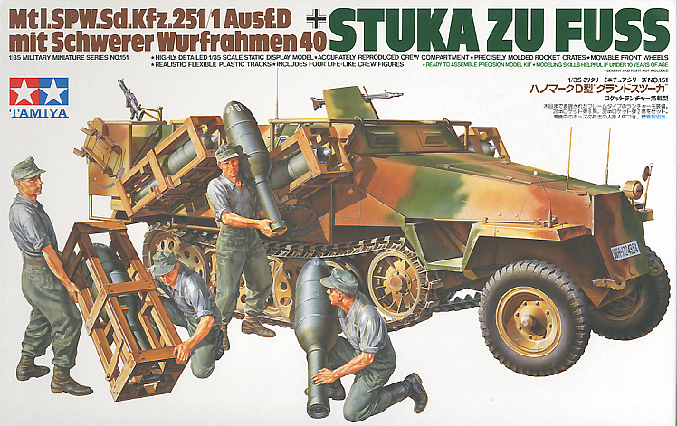 Tamiya 1/35 Maket Sdkfz. D STUKA ZU FUSS