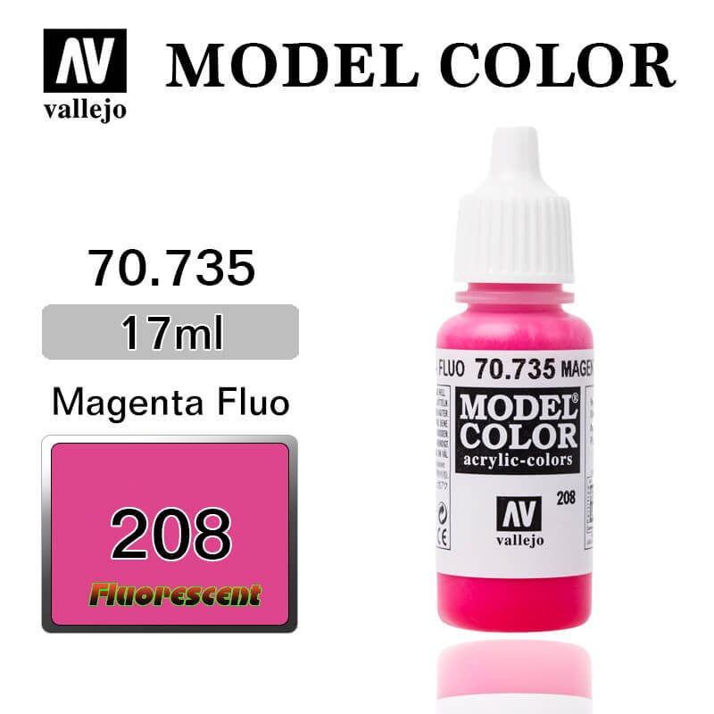 17 ml. (208)-Magenta Fluo-MC-Fluorescent