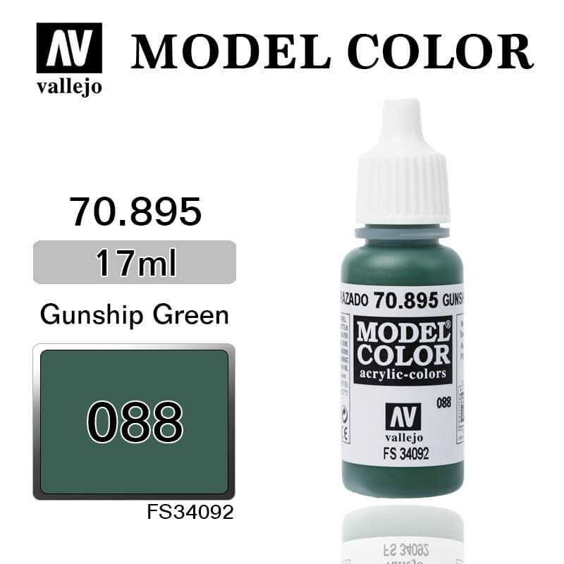 17 ml. (88)-Gunship Green-MC-Matt