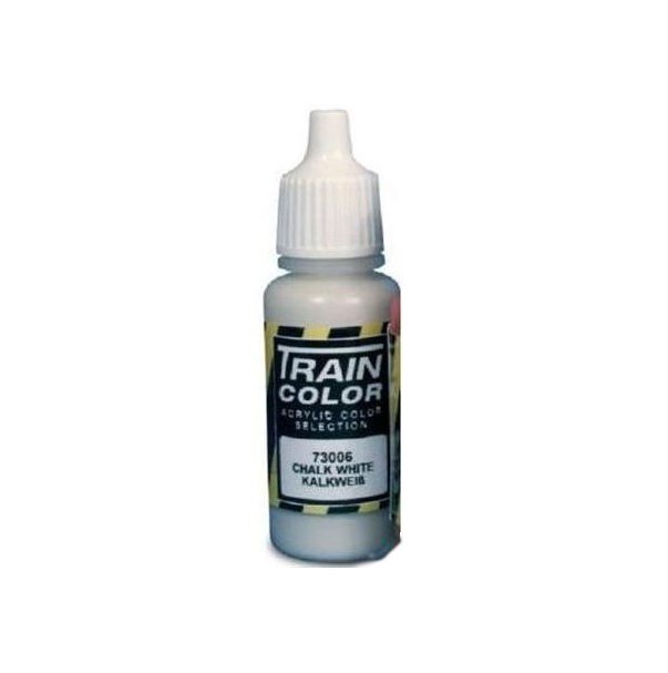 73006 CHALK WHITE-17 ML. AKRİLİK BOYA-TREN RENKLER