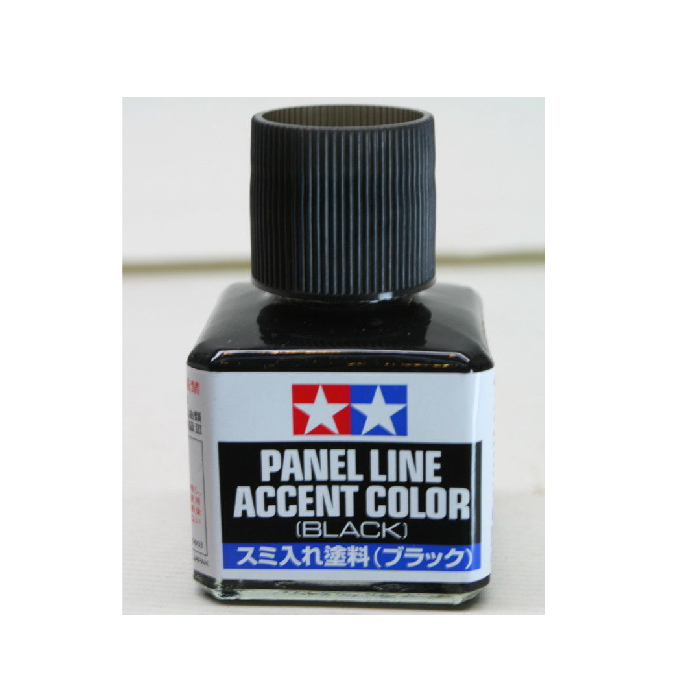 Panel Line Accent Color, Siyah