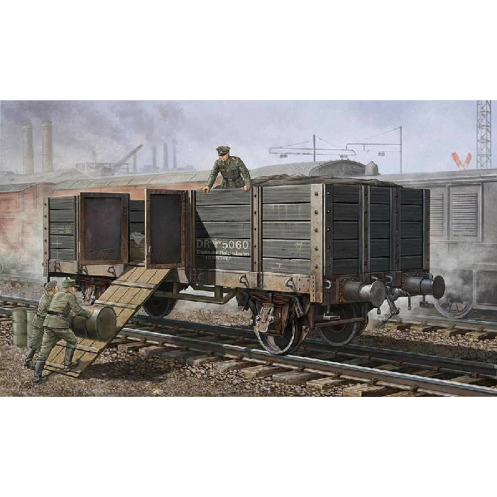 Trumpeter 1/35 Maket German Railway Gondola