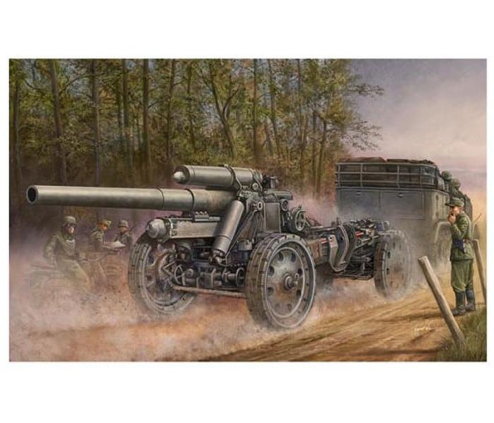 Trumpeter 1/35 Maket German 15cm s. FH 18 Field Howitzer