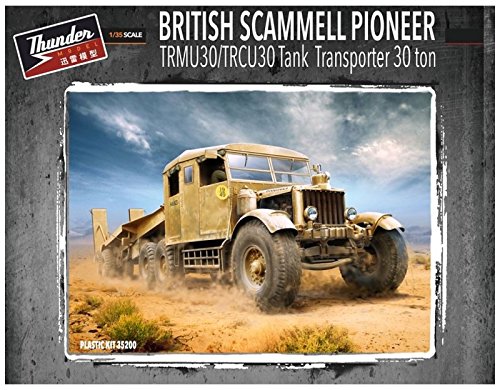 Thunder Model 1/35 Model Scammell Pioneer Tank Transporter 30t