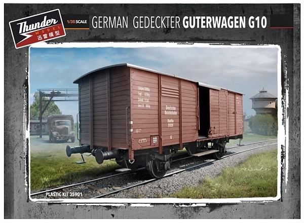 Thunder Model 1/35 Model German G10 Guterwagen