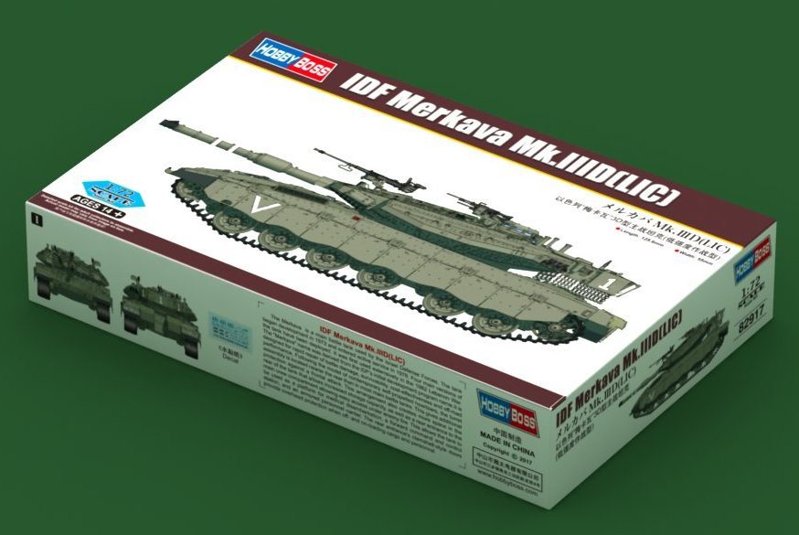Trumpeter 1/72 Maket IDF Merkava Mk.lllD (LIC)