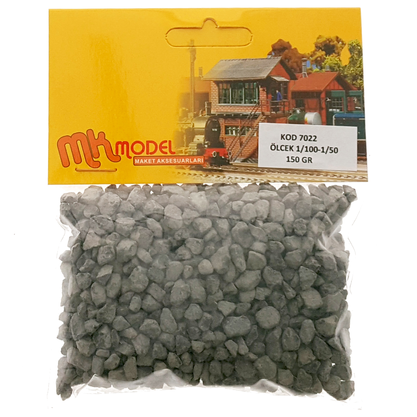 MK Model Poşet Taş 150gr. 1/100 N:7022
