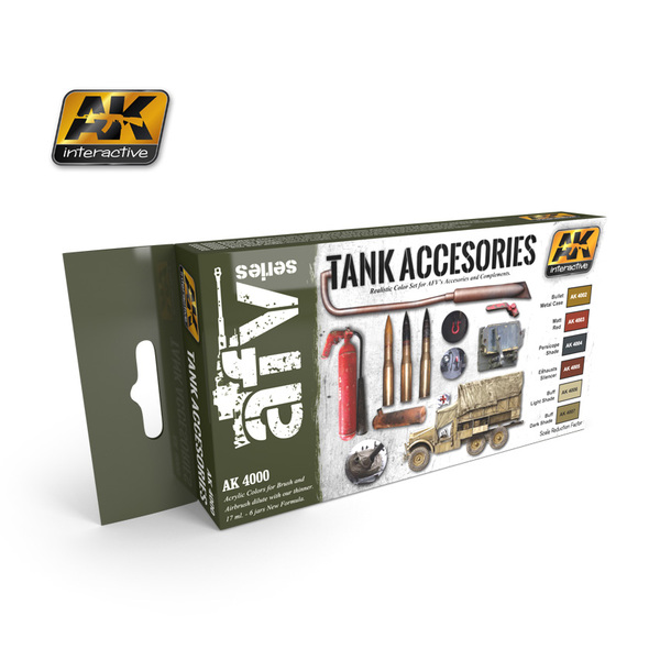 Tank Accessories Painting Set