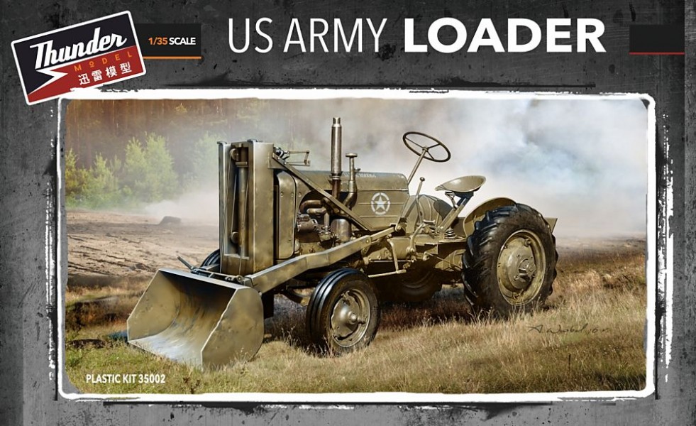 Thunder Model 1/35 Maket US Army Loader