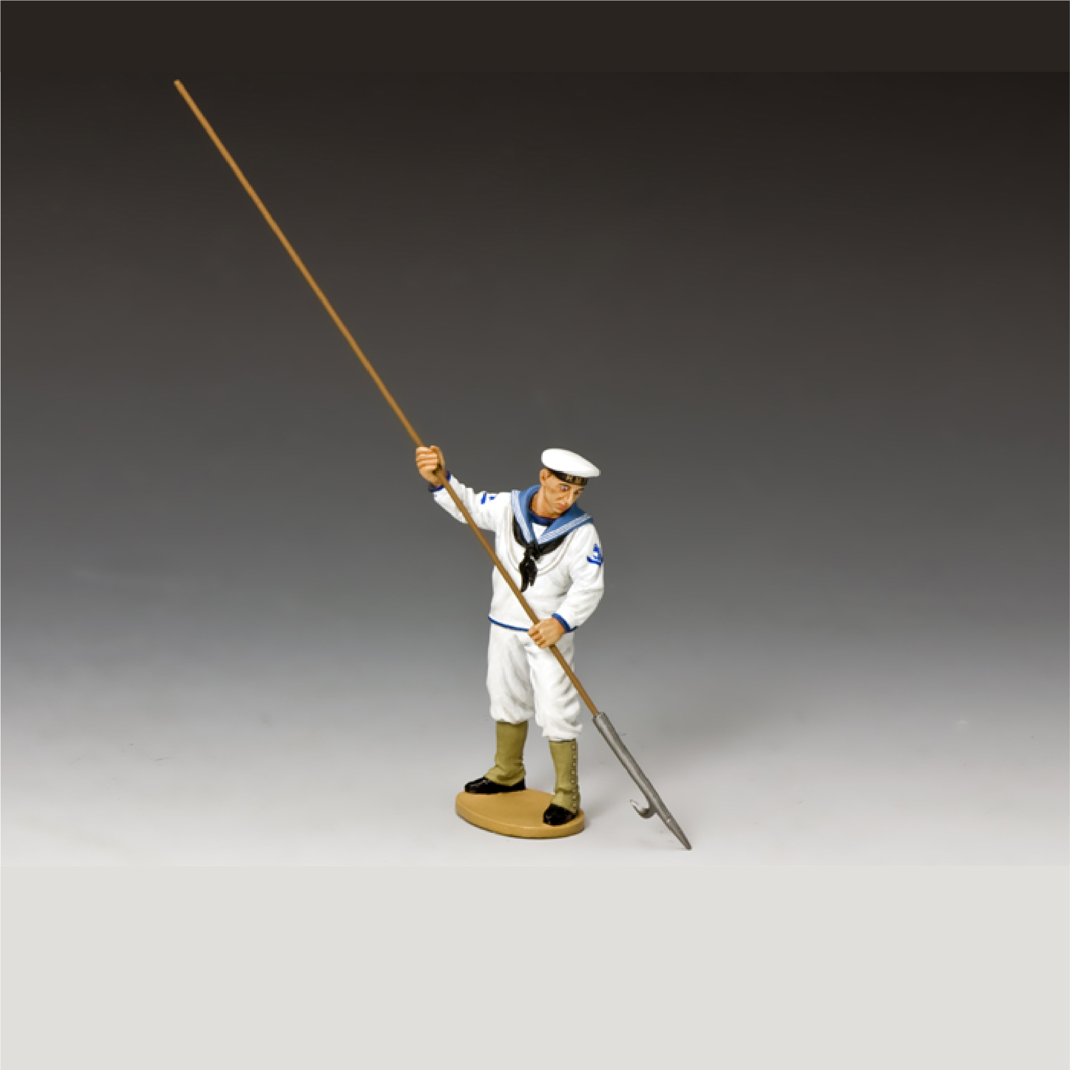 Sailor with Boathook, Gallipoli 1915 (White)