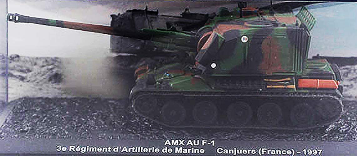 AMX-30 AuF1 3e Regiment d A Artillerie de Marine Canjueres (Farnce)-1997