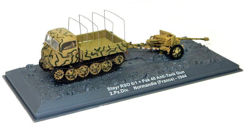 Steyr  RSO/01 + Pak 40 2.Pz.Div. Normandy (France)-1944