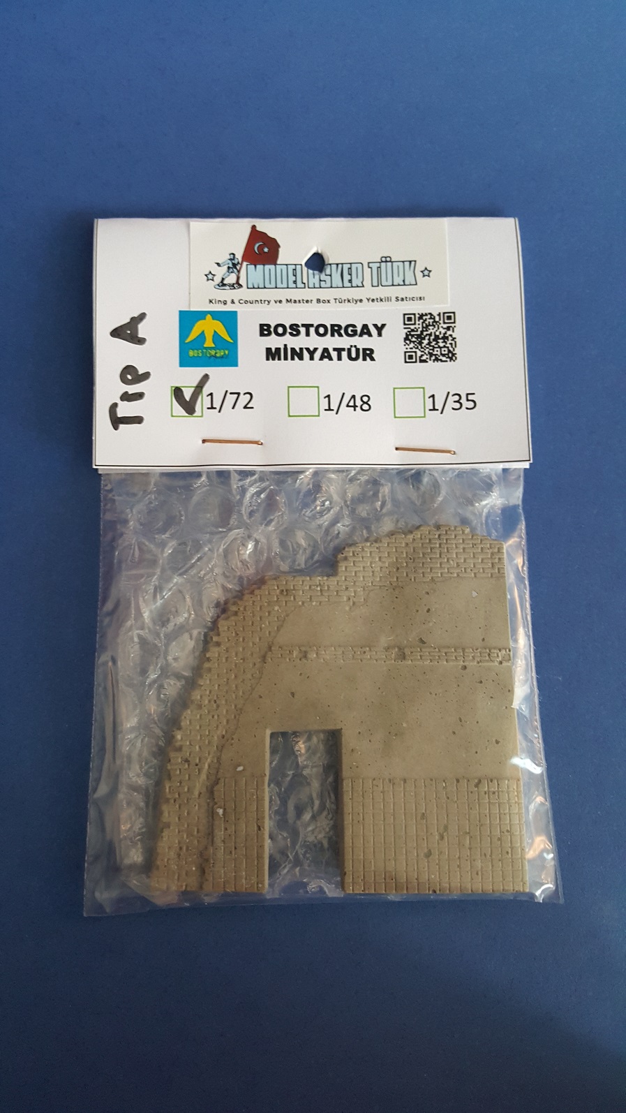 1/72 Yıkık Bina Duvarı (Tip A)