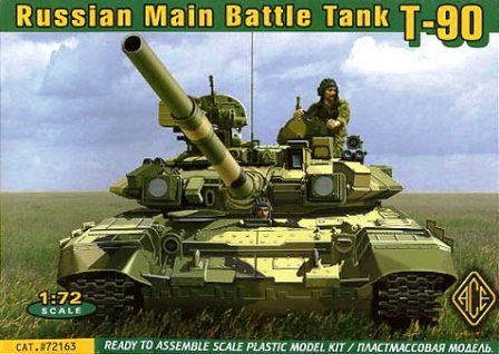 Ace 1/72 Model Russian Main Battle Tank T-90