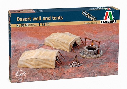 1/72 DESERT WELL & TENTS