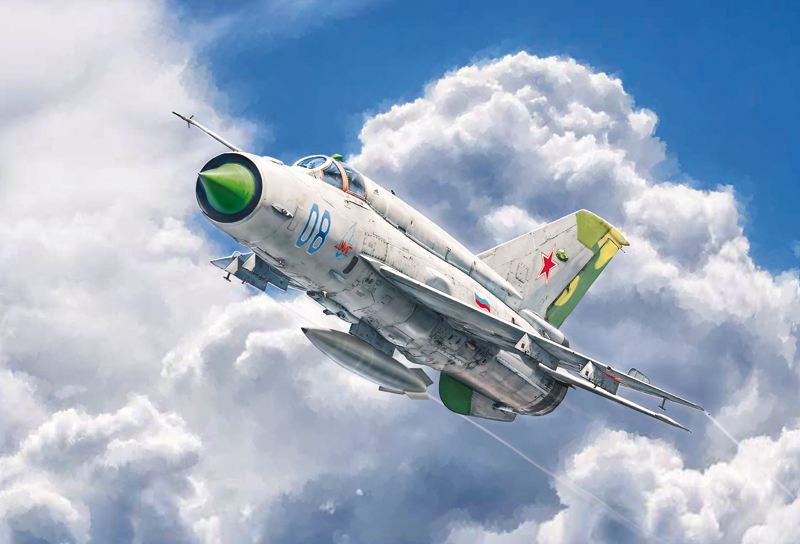 Italeri 1/72 MiG-21 Bis ''Fishbed''