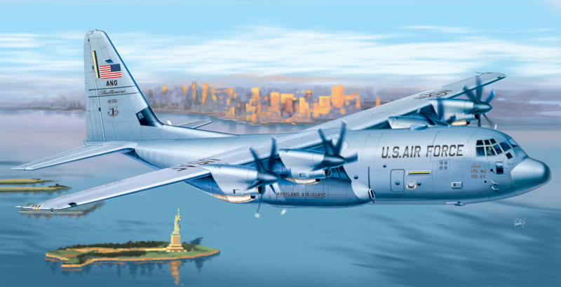 Italeri 1/72 Maket C - 130J HERCULES