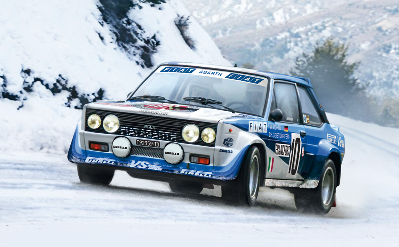 Italeri 1/24 Model FIAT 131 Abarth Rally