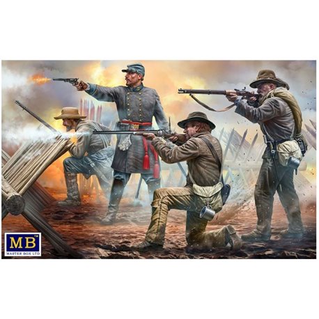 MasterBox 1/35 Figure Do or die!, 18th Infantry Regiment of North Carolina