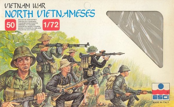 ESCI 1/72 Maket NORTH VIETNAMESE