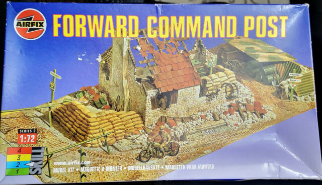 Airfix 1/76 Maket Forward Command Post (Diaroma Tabanı Dahil Değildir)