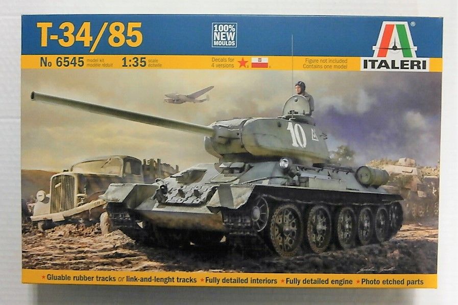 Italeri 1/35 Model T34/85 Zadov