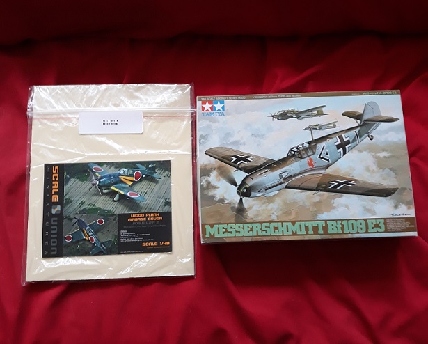 TAMIYA 1/48 MAKET 1/48 Messerschmitt Bf 109 E-3 & Resin Pist