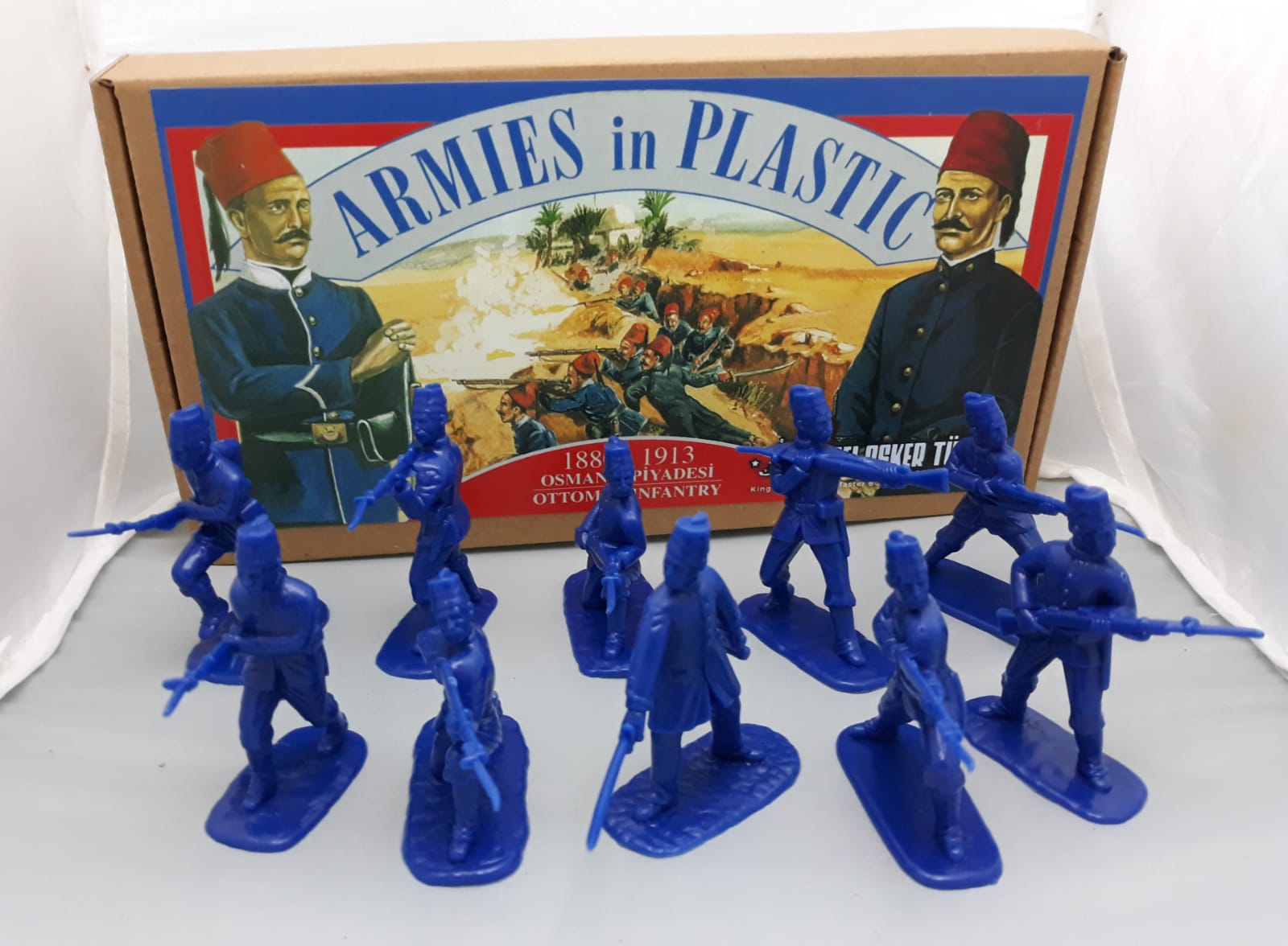 1:32 Plastic Figure 1880 - 1913 Ottoman Infantry (10 figures)