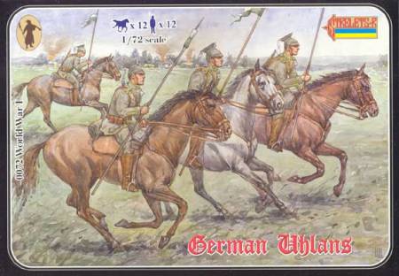 Strelets 1/72 scale German Uhlans, first world war