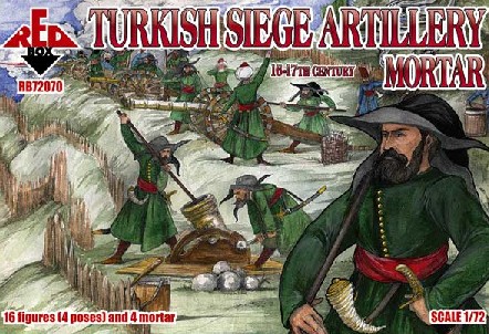 Red Box 1/72 Olcek Türk Kuşatma Havan Topçusu 16-17. y.y