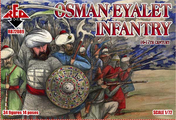 Red Box 1/72 scale Osman Eyalet Infantry