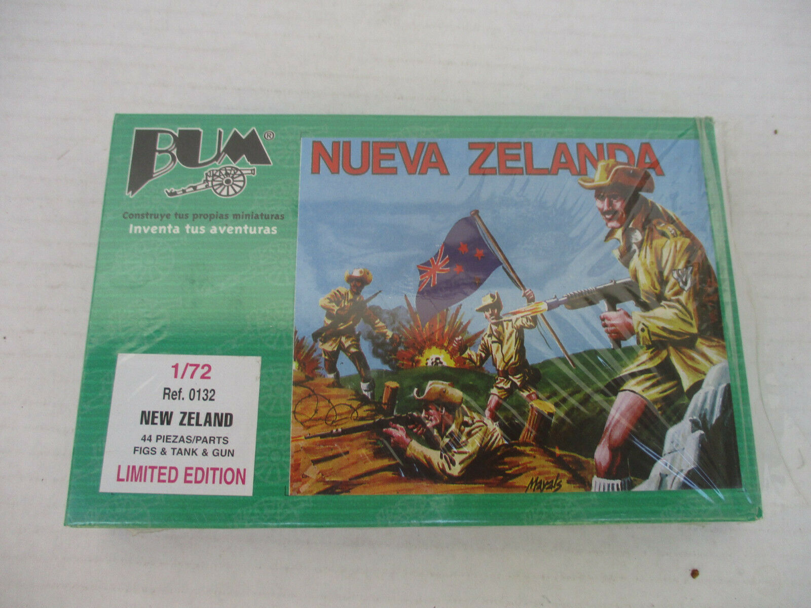 BUM 1:72 Figür Nueva Zelanda