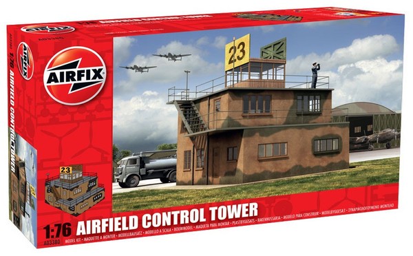 Airfix 1/76 Model Airfield Control Tower