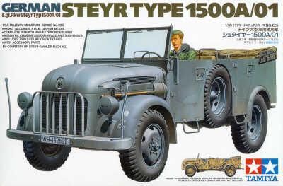 Tamiya 1/35 Model German Steyr Type 1500A/01