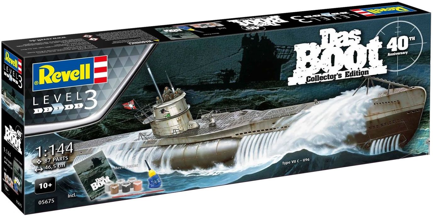 Revell 1/144 Model Das Boot Collector's Edition