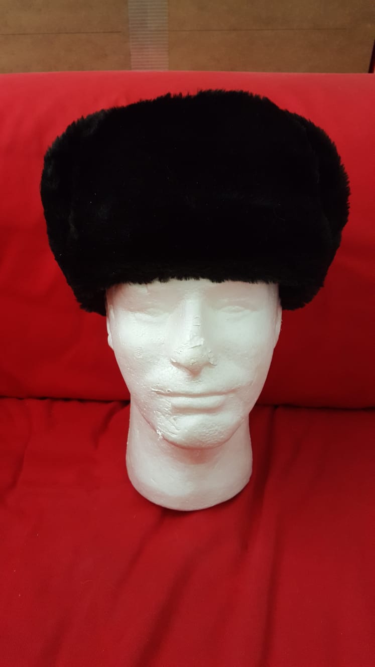 Hakiki Rus Ushanka, kuzu yünü