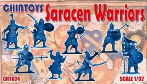 CHINTOYS 1/32 Scale Figures SARACEN WARRIORS 8 SOLDIERS