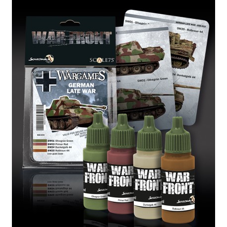 Scale 75 Paint Set WAR GAMES - GERMAN LATE WAR