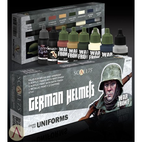 Scale 75 Paint Set GERMAN HELMETS