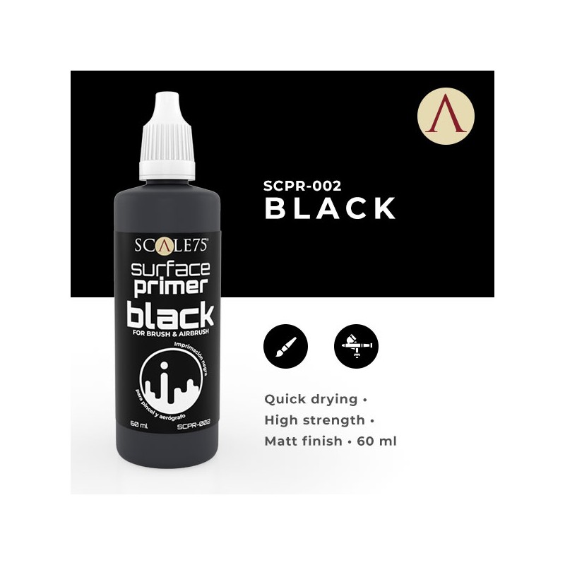 Scale 75 SURFACE PRIMER BLACK