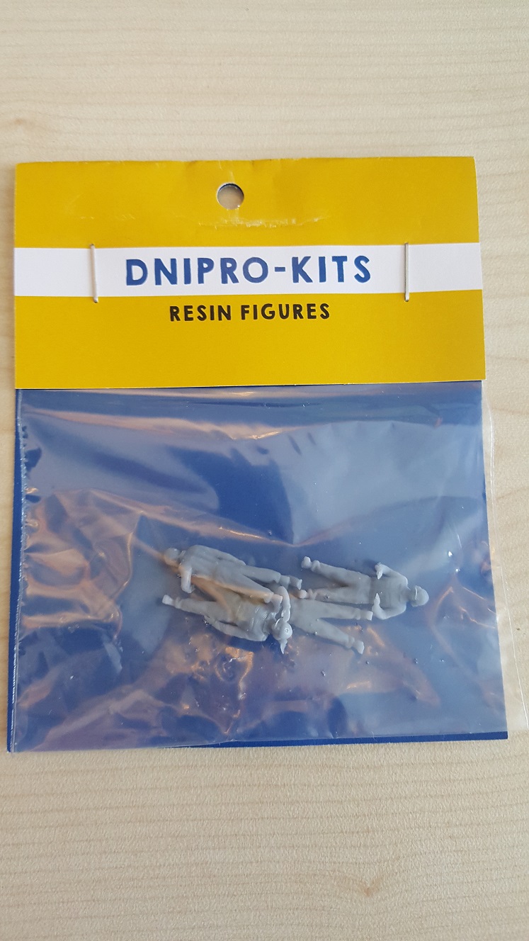 Dnipro Kits 1/72 Figür Modern German Tankers