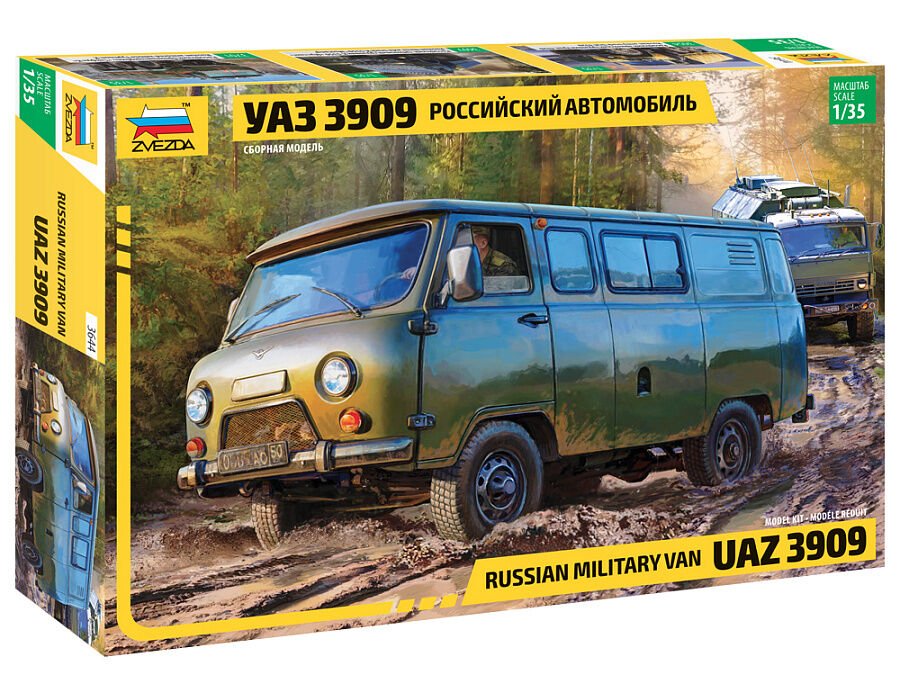 ZVEZDA 1/35 Maket UAZ 3909