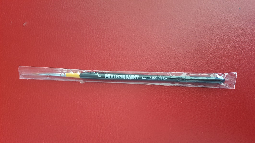 Miniwarpaint Liner Kolinsky 0 Fırça