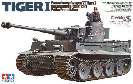 TAMIYA 1/35 Maket Ger.Tiger 1 Early Production