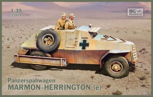 IBG 1/35 Maket PANZERSPAEHWAGEN MARMON-HERRINGTON ( e )
