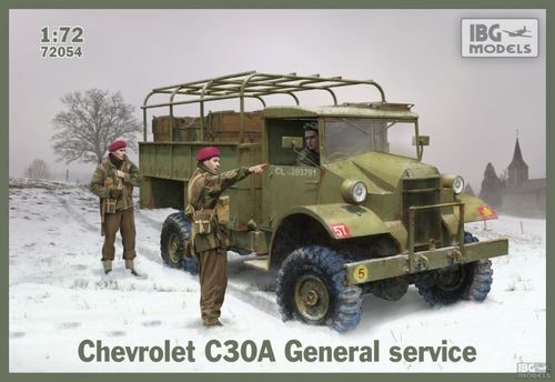 IBG 1/72 Maket Chevrolet C30A General service (steel body) -
