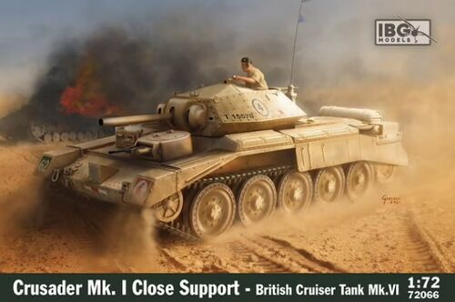 IBG 1/72 Maket Crusader Mk.I CS - British Close Support Tank -
