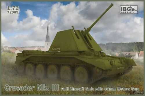 IBG 1/72 Maket Mk.III Anti-Air Tank Mk.I with 40mm Bofors Gun -