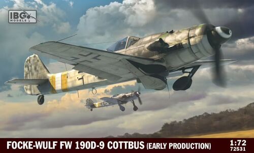 IBG 1/72 Maket Focke Wulf Fw 190D-9 Cottbus (Early Production)