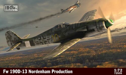 IBG 1/27 Maket FOCKE-WULF FW 190D-13 Nordenham Production -